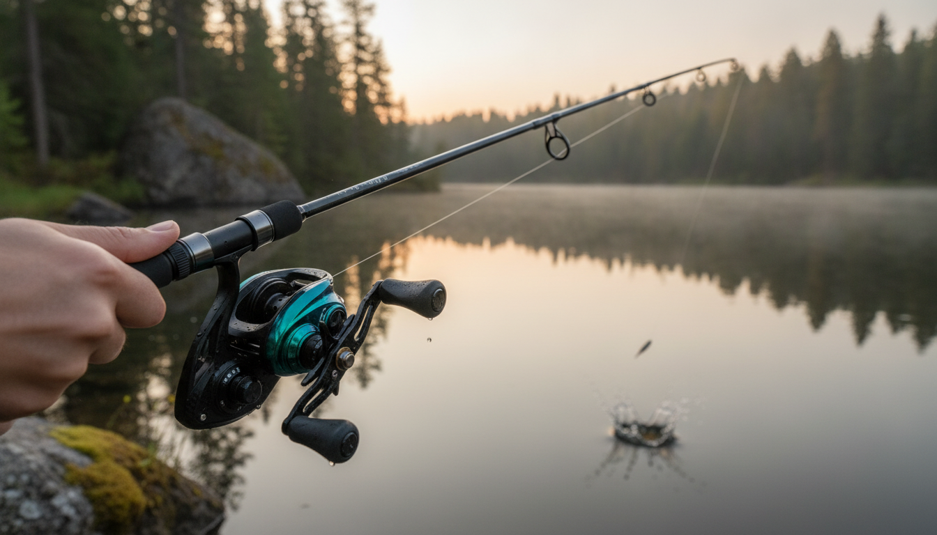 160g Ultralight Baitcasting Reel: Finesse Casting Control
