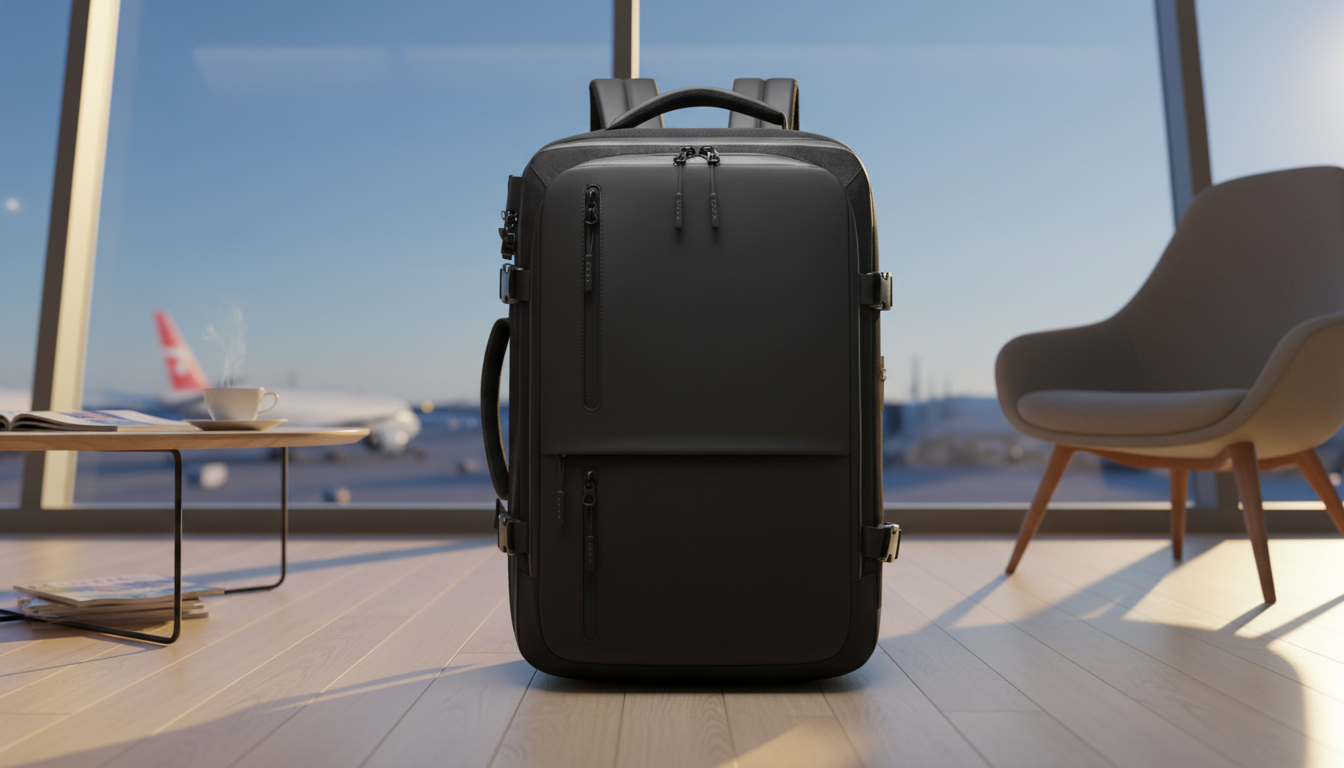 15.6in Waterproof Anti-Theft Backpack w/ USB Charge Port