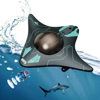 Mini WiFi Underwater Camera Boat: Live View & Remote